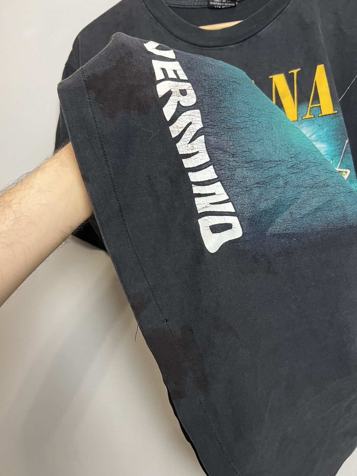 Band Tees Rare Nirvana Nevermind Kurt Cobain Grunge Vintage T Shirt Size US L / EU 52-54 / 3 - 6 Thumbnail