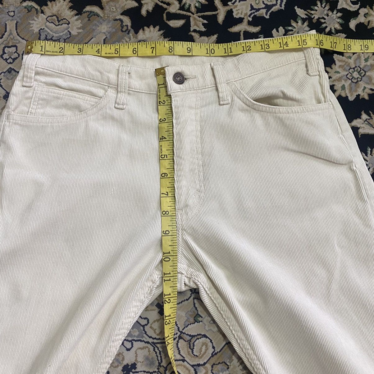 Orslow Orslow White Corduroy Jeans Size US 32 / EU 48 - 17 Thumbnail