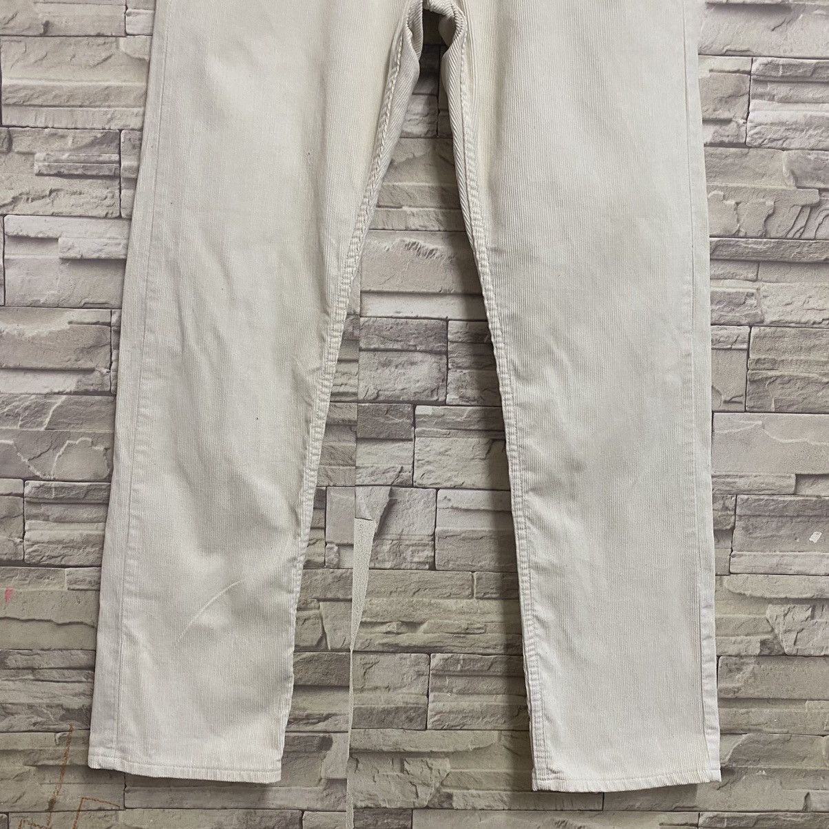 Orslow Orslow White Corduroy Jeans Size US 32 / EU 48 - 5 Thumbnail