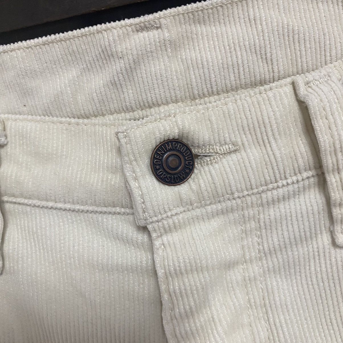 Orslow Orslow White Corduroy Jeans Size US 32 / EU 48 - 6 Thumbnail