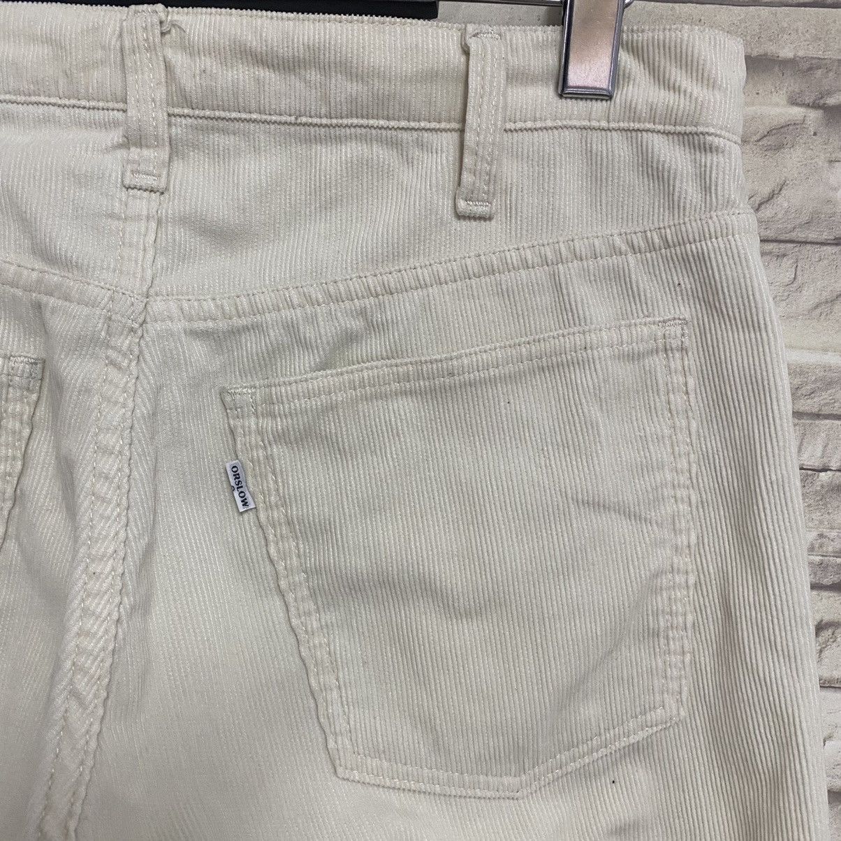 Orslow Orslow White Corduroy Jeans Size US 32 / EU 48 - 12 Thumbnail