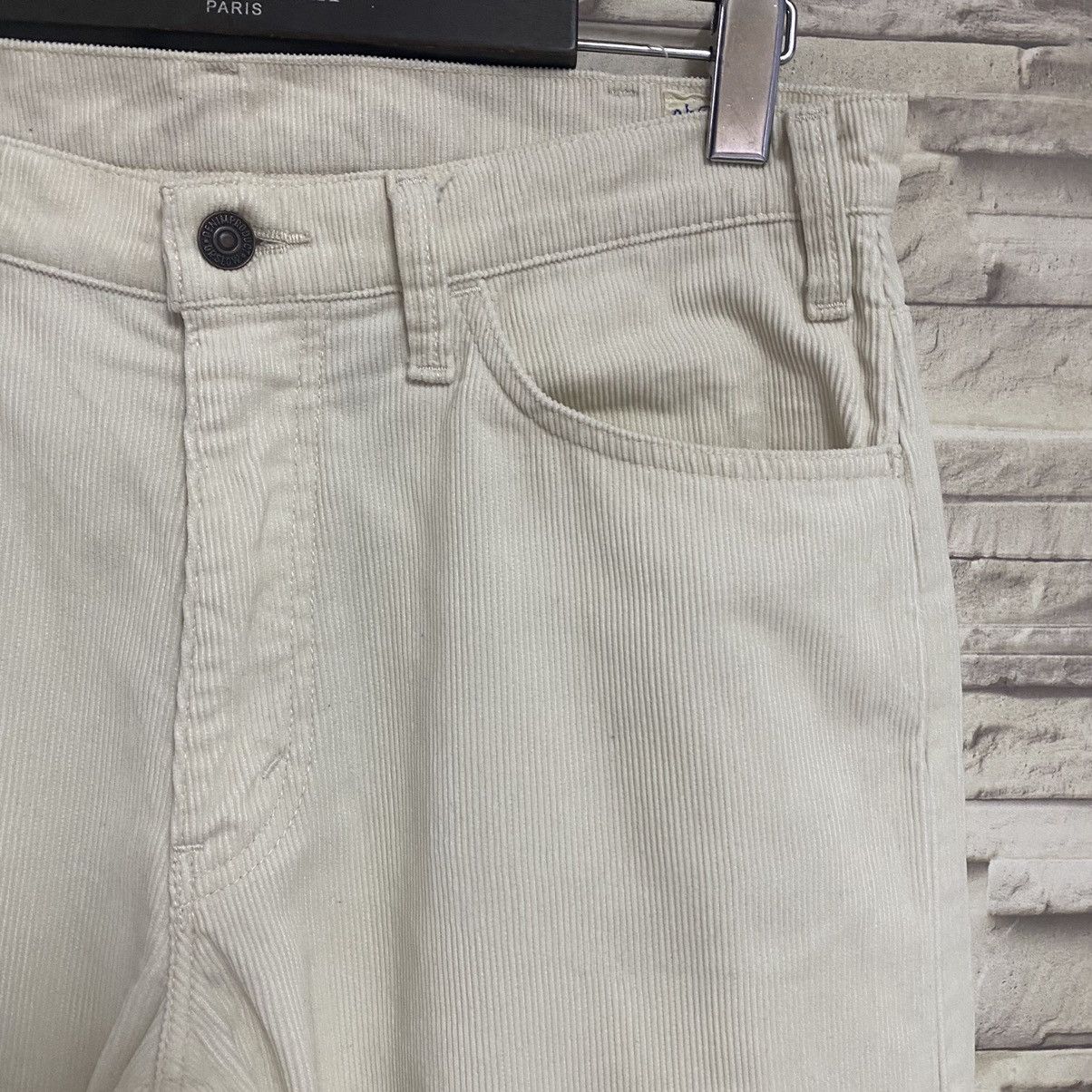 Orslow Orslow White Corduroy Jeans Size US 32 / EU 48 - 8 Thumbnail