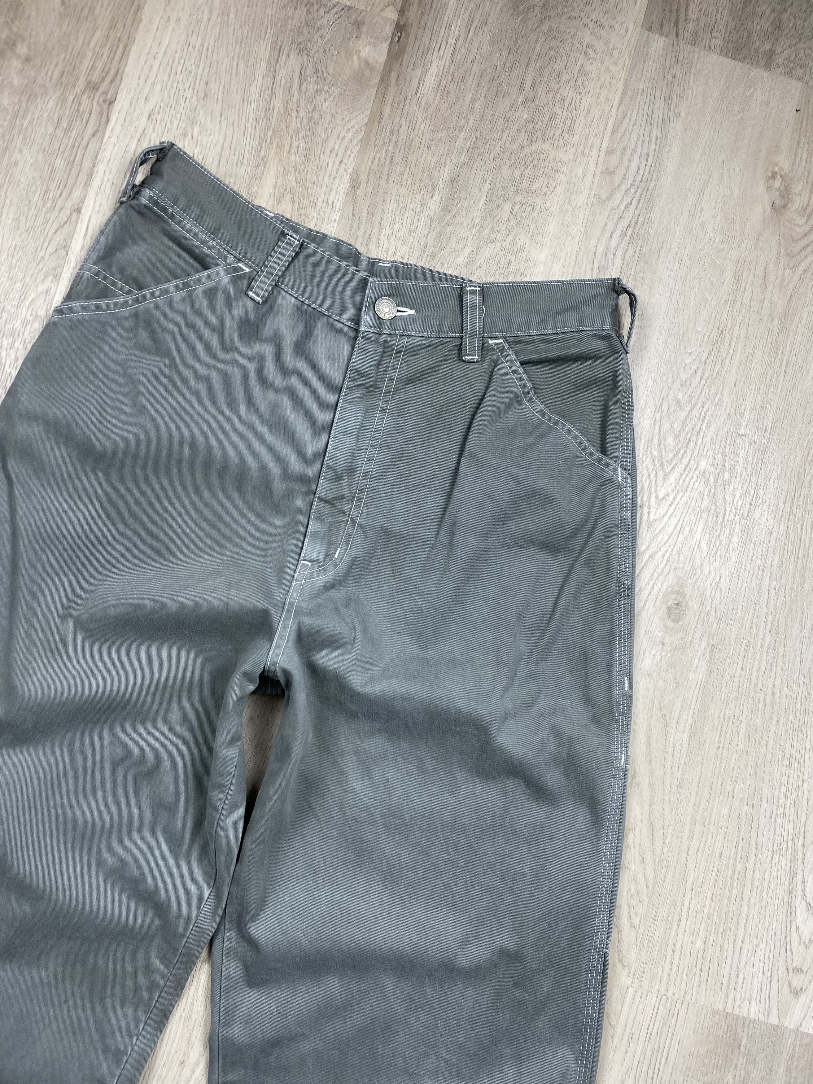 20471120 Workers Paradise Vintage Mens Cargo Carpenter Pants Size US 34 / EU 50 - 6 Thumbnail