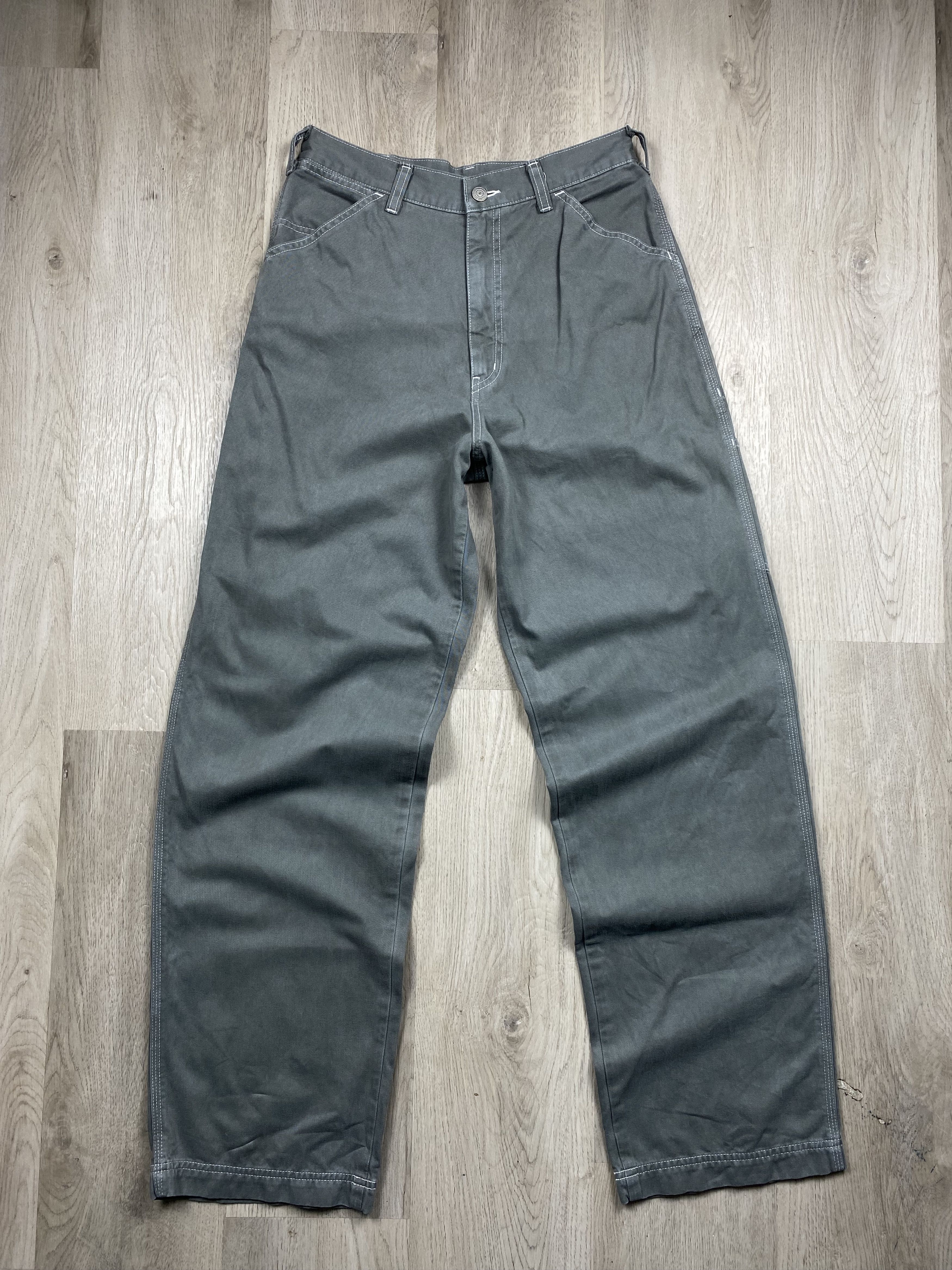 20471120 Workers Paradise Vintage Mens Cargo Carpenter Pants Size US 34 / EU 50 - 4 Thumbnail