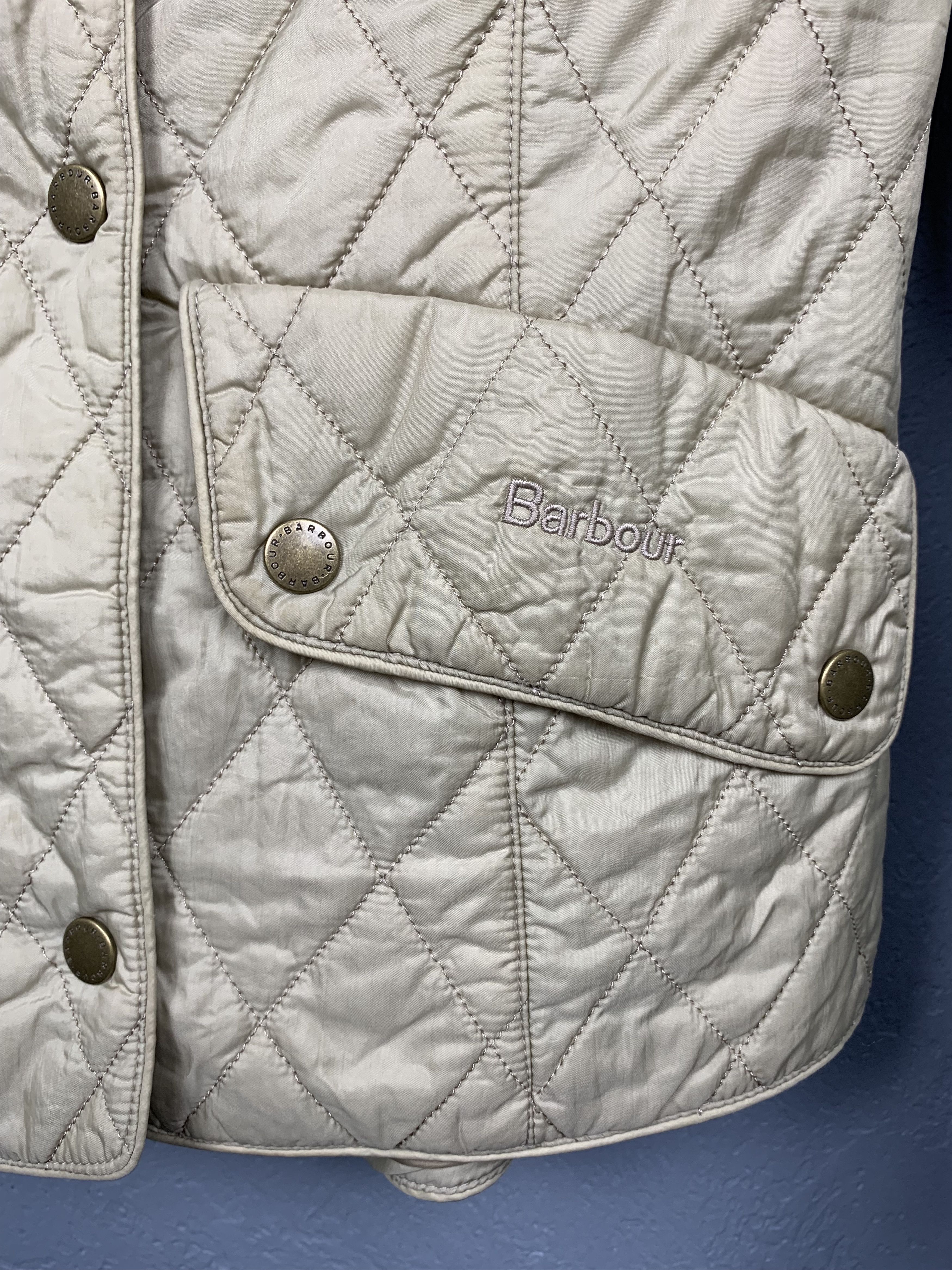 Barbour Barbour Vintage Womens Flyweight Quilted Jacket Size M / US 6-8 / IT 42-44 - 3 Thumbnail