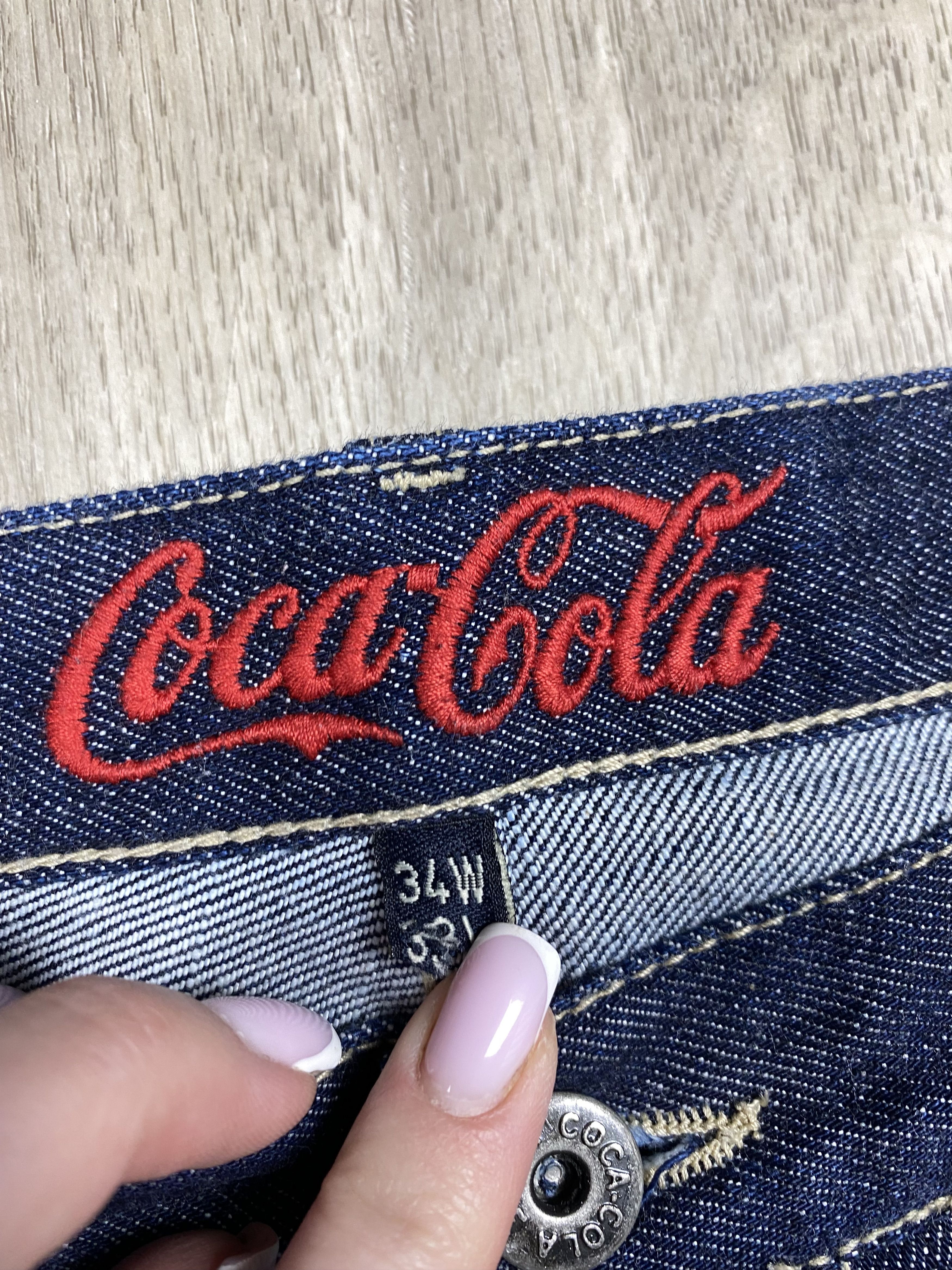 Coca Cola Coca Cola Ware Mens Denim Pants Indigo Jeans Size US 34 / EU 50 - 8 Thumbnail