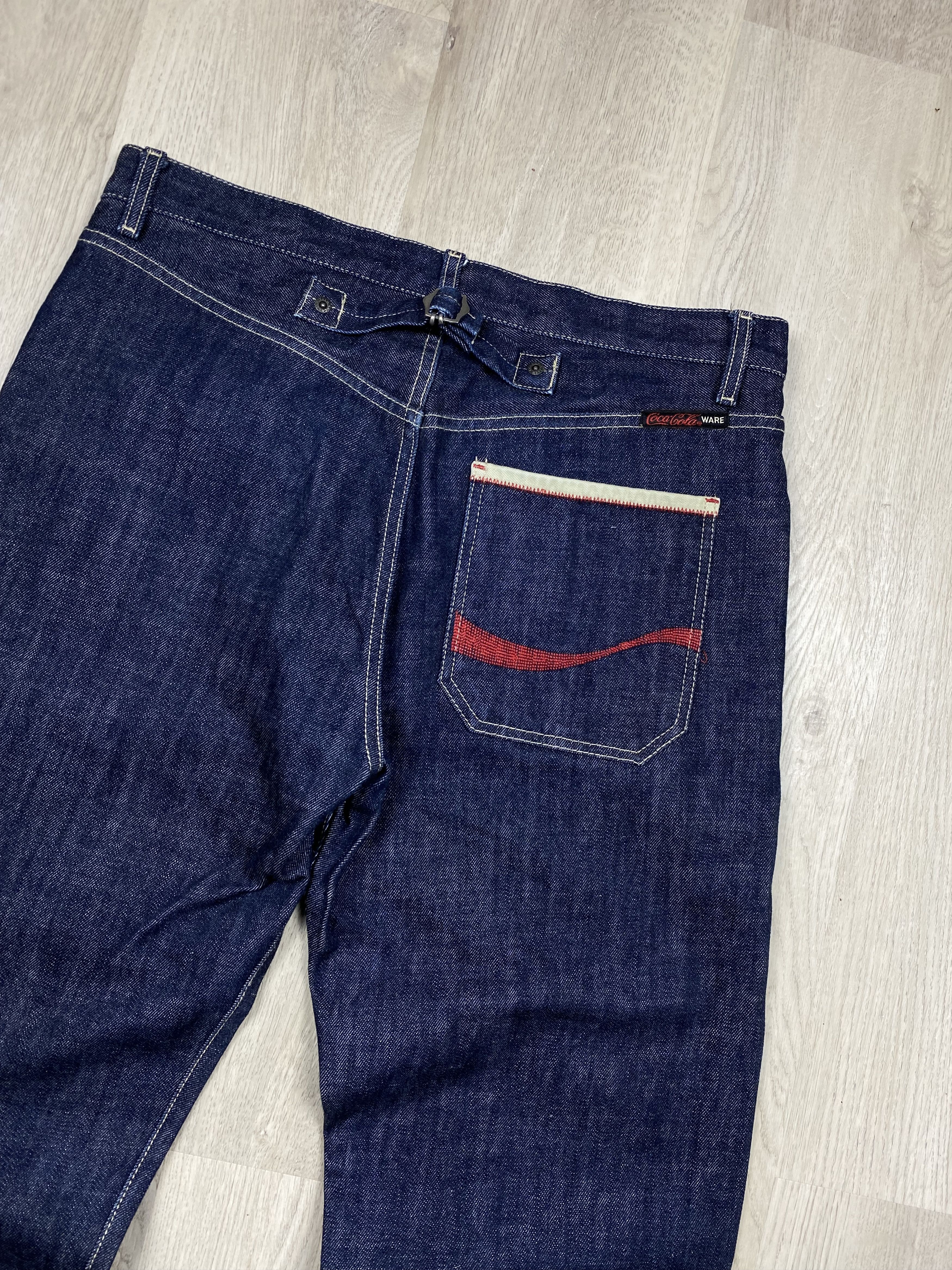 Coca Cola Coca Cola Ware Mens Denim Pants Indigo Jeans Size US 34 / EU 50 - 2 Thumbnail