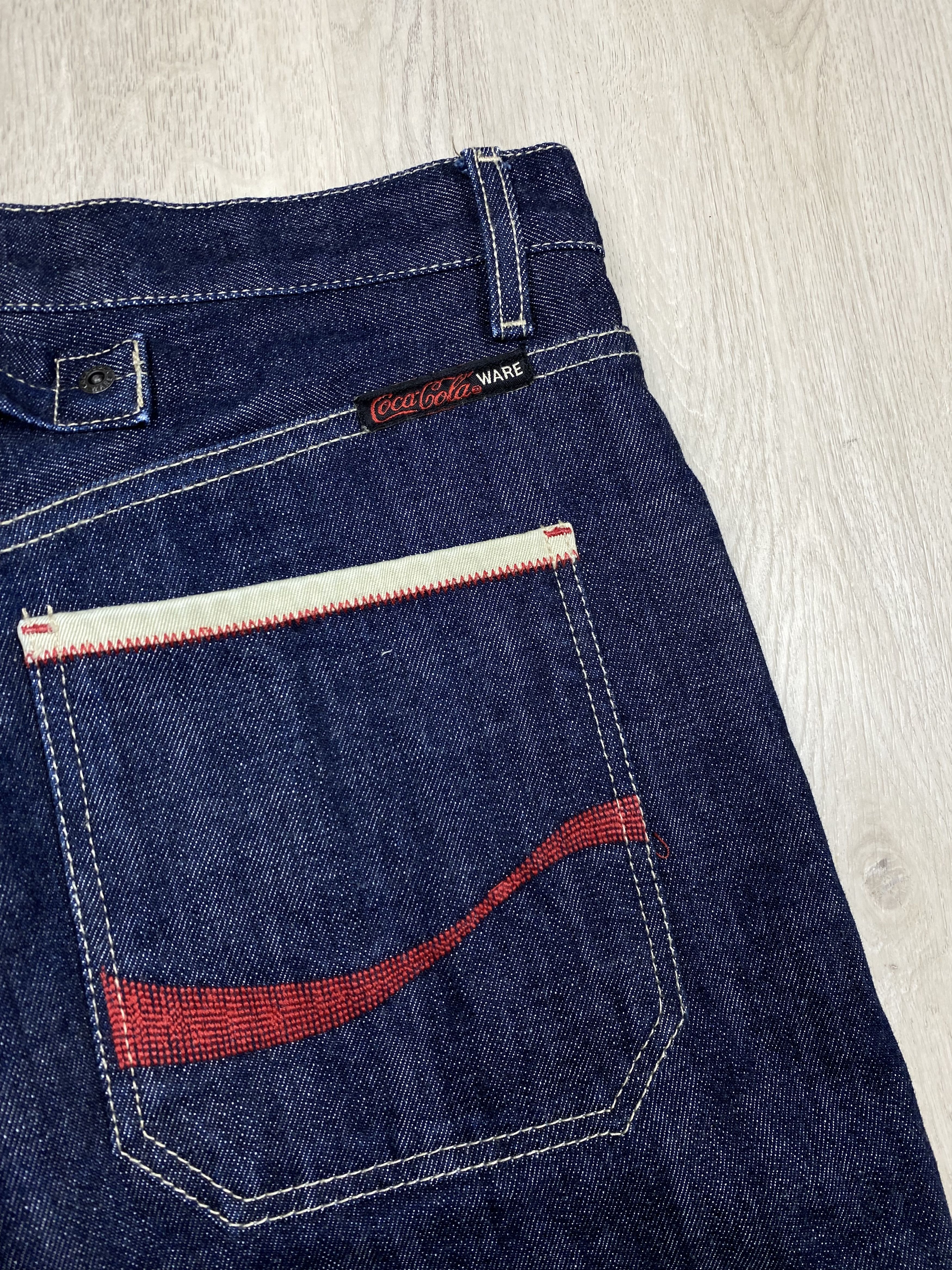 Coca Cola Coca Cola Ware Mens Denim Pants Indigo Jeans Size US 34 / EU 50 - 3 Thumbnail