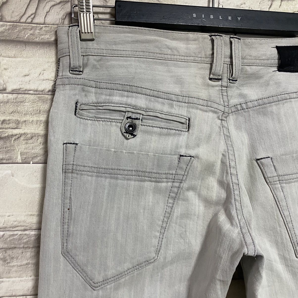 Japanese Brand TETE HOMME Distressed Jeans Slim Fit Stretch Size US 30 / EU 46 - 12 Thumbnail