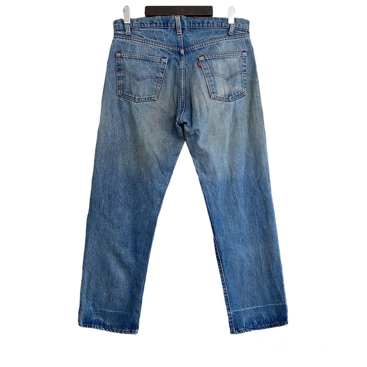 Levi's Vintage 80s Levis 501 Bartack Jeans Made in USA Size US 32 / EU 48 - 2 Thumbnail