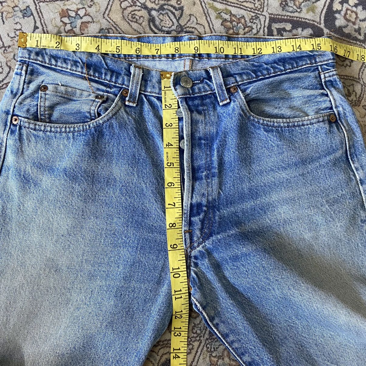Levi's Vintage 80s Levis 501 Bartack Jeans Made in USA Size US 32 / EU 48 - 22 Thumbnail