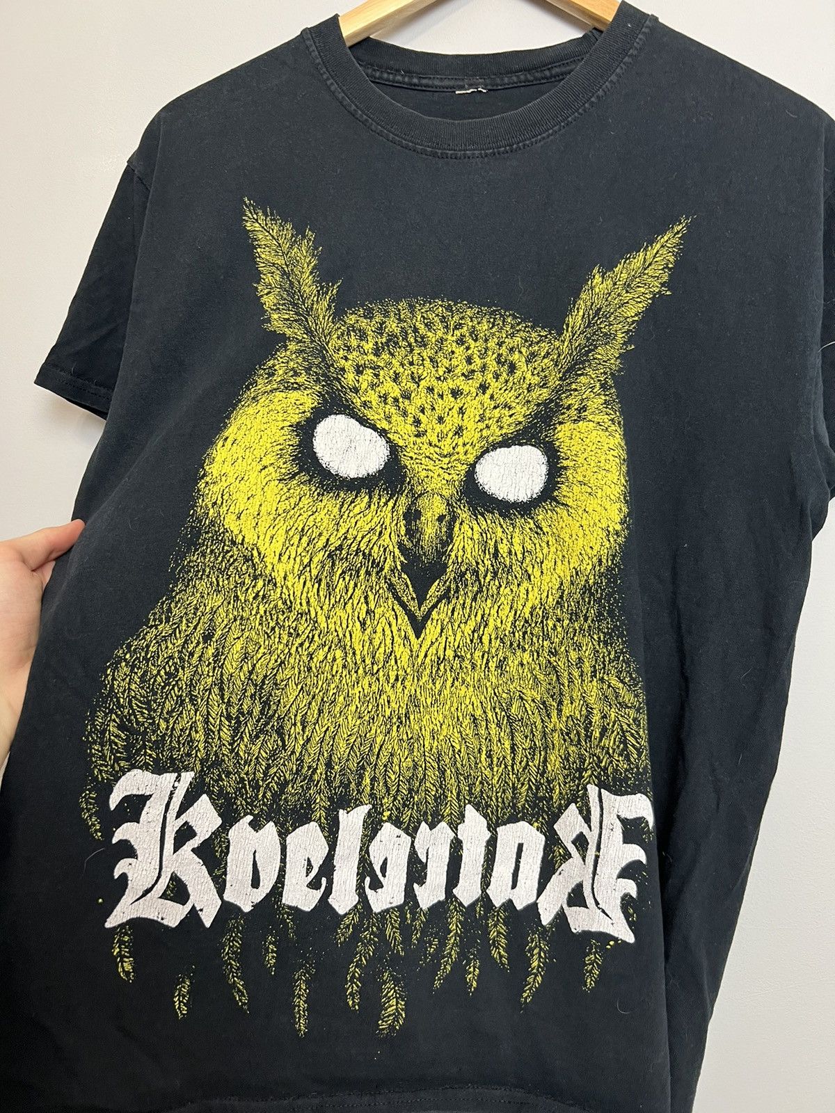 Band Tees Vintage 00s Y2K Kvelertak OWl Rock heavy metal band t-shirt Size US M / EU 48-50 / 2 - 2 Thumbnail