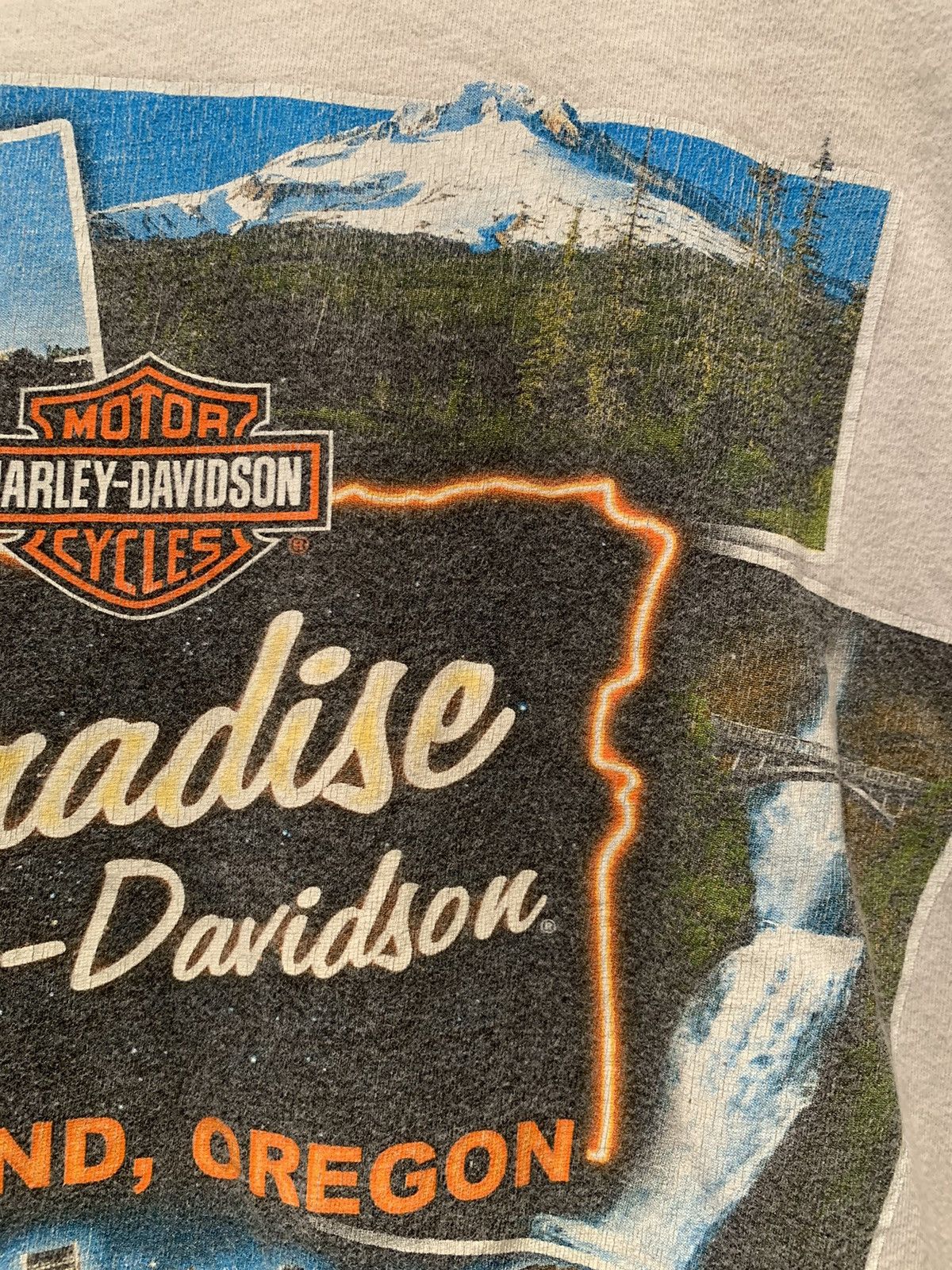 Harley Davidson *RARE* Harley Davidson Portland Oregon USA-Made T-Shirt - 2X Size US XXL / EU 58 / 5 - 5 Thumbnail