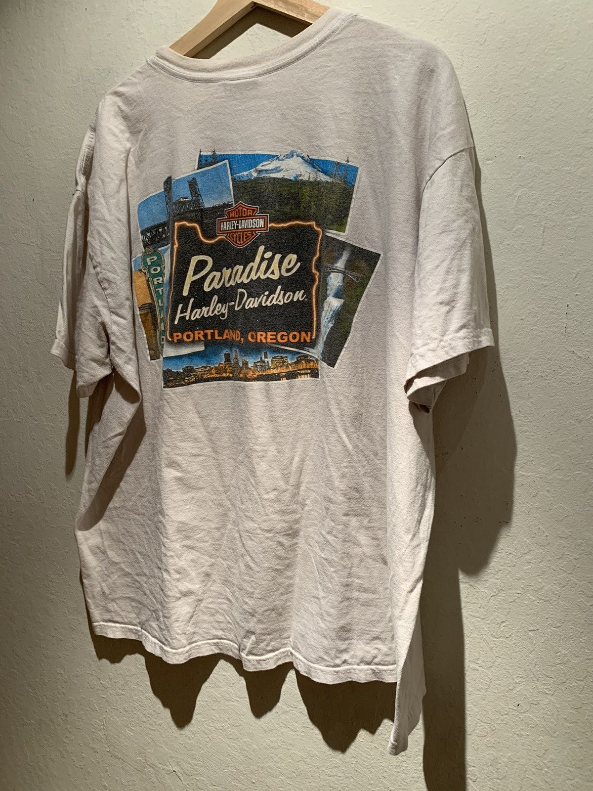 Harley Davidson *RARE* Harley Davidson Portland Oregon USA-Made T-Shirt - 2X Size US XXL / EU 58 / 5 - 2 Thumbnail
