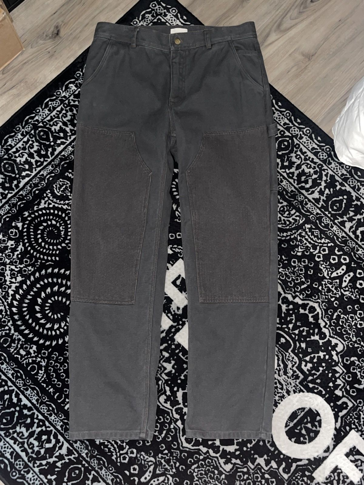 AIME LEAON DORE Trapunto carpenter pants