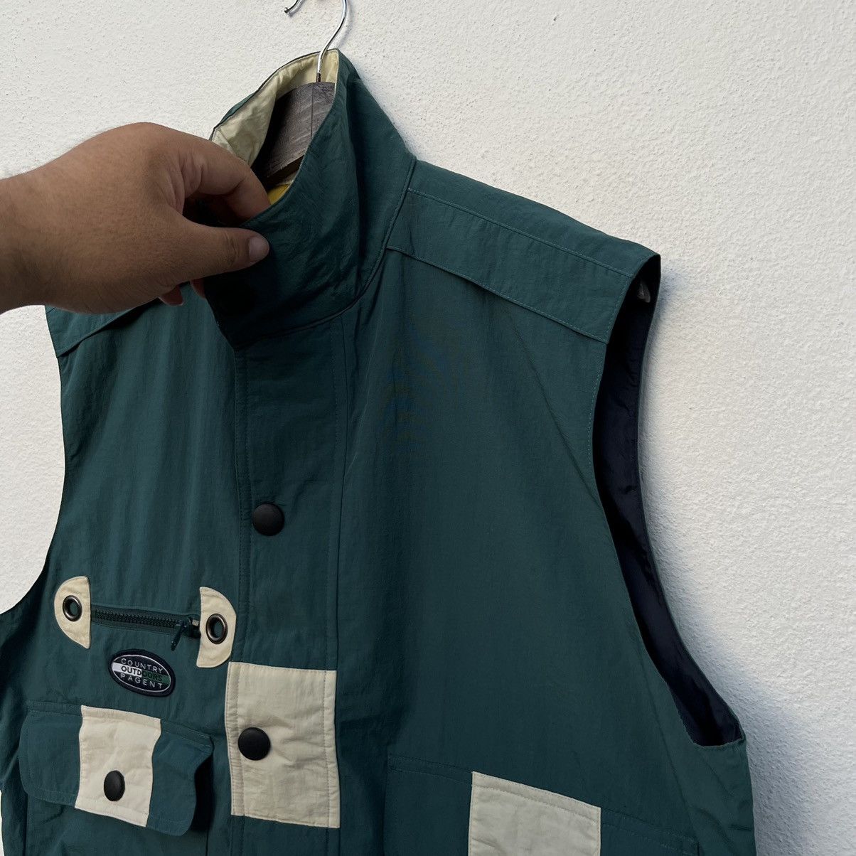 Japanese Brand VINTAGE COUNTRY OUTDOORS PAGENT UTILITY VEST MULTI POCKET Size US M / EU 48-50 / 2 - 5 Thumbnail