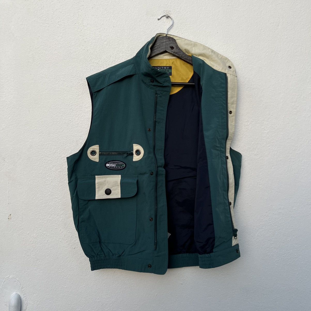 Japanese Brand VINTAGE COUNTRY OUTDOORS PAGENT UTILITY VEST MULTI POCKET Size US M / EU 48-50 / 2 - 9 Thumbnail