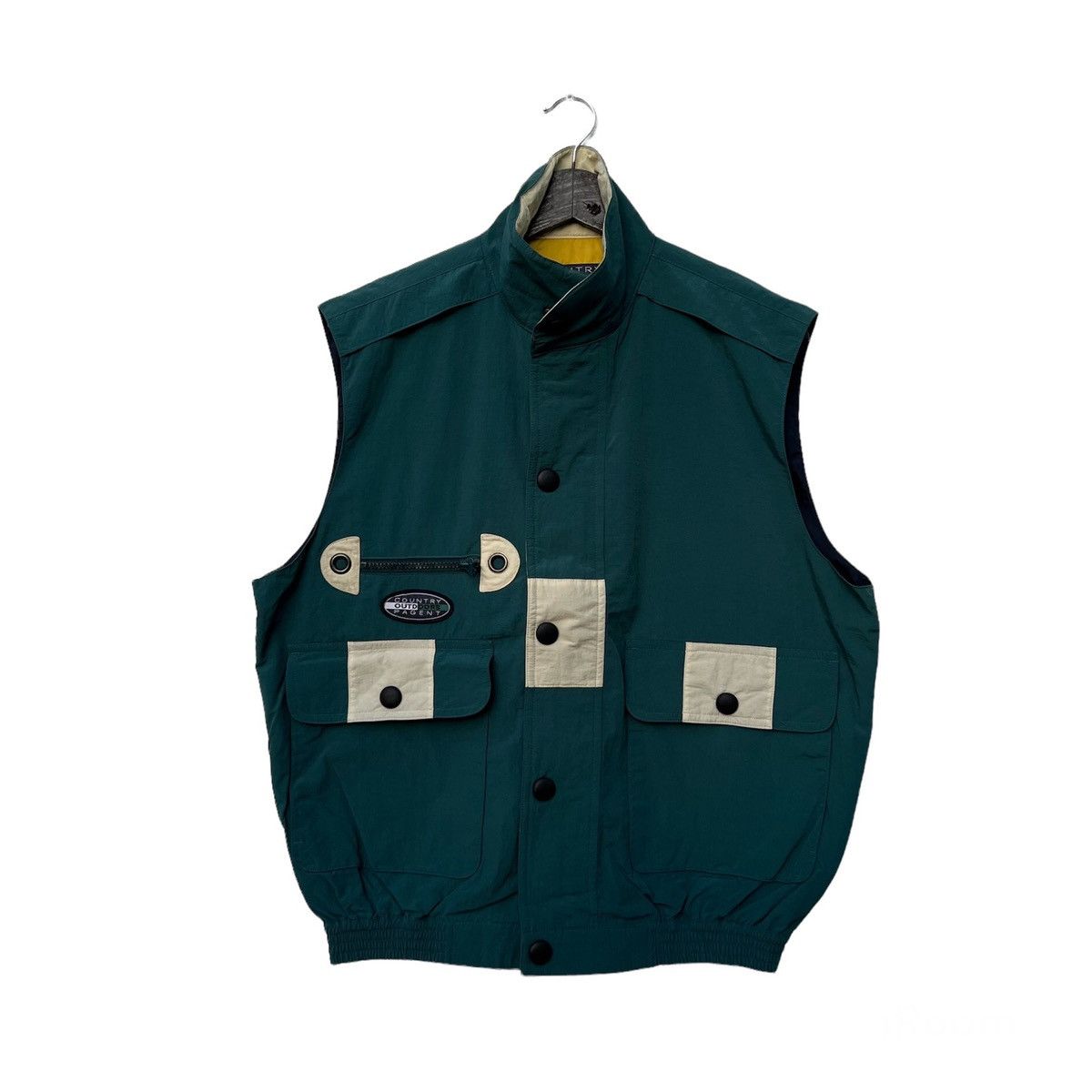 Japanese Brand VINTAGE COUNTRY OUTDOORS PAGENT UTILITY VEST MULTI POCKET Size US M / EU 48-50 / 2 - 1 Thumbnail