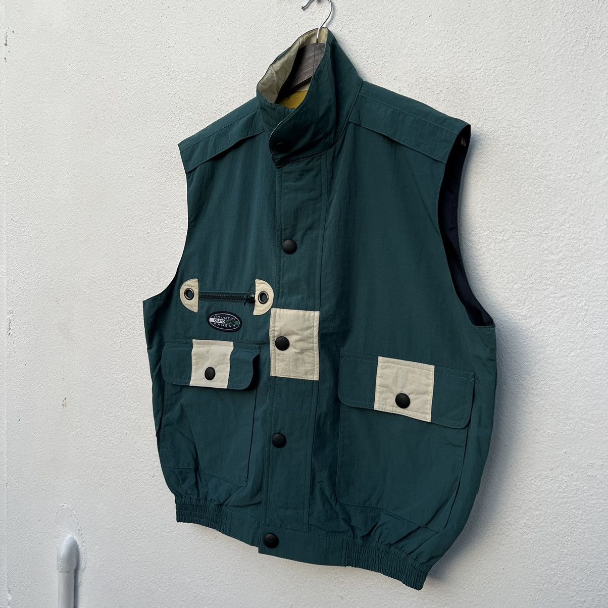 Japanese Brand VINTAGE COUNTRY OUTDOORS PAGENT UTILITY VEST MULTI POCKET Size US M / EU 48-50 / 2 - 2 Thumbnail