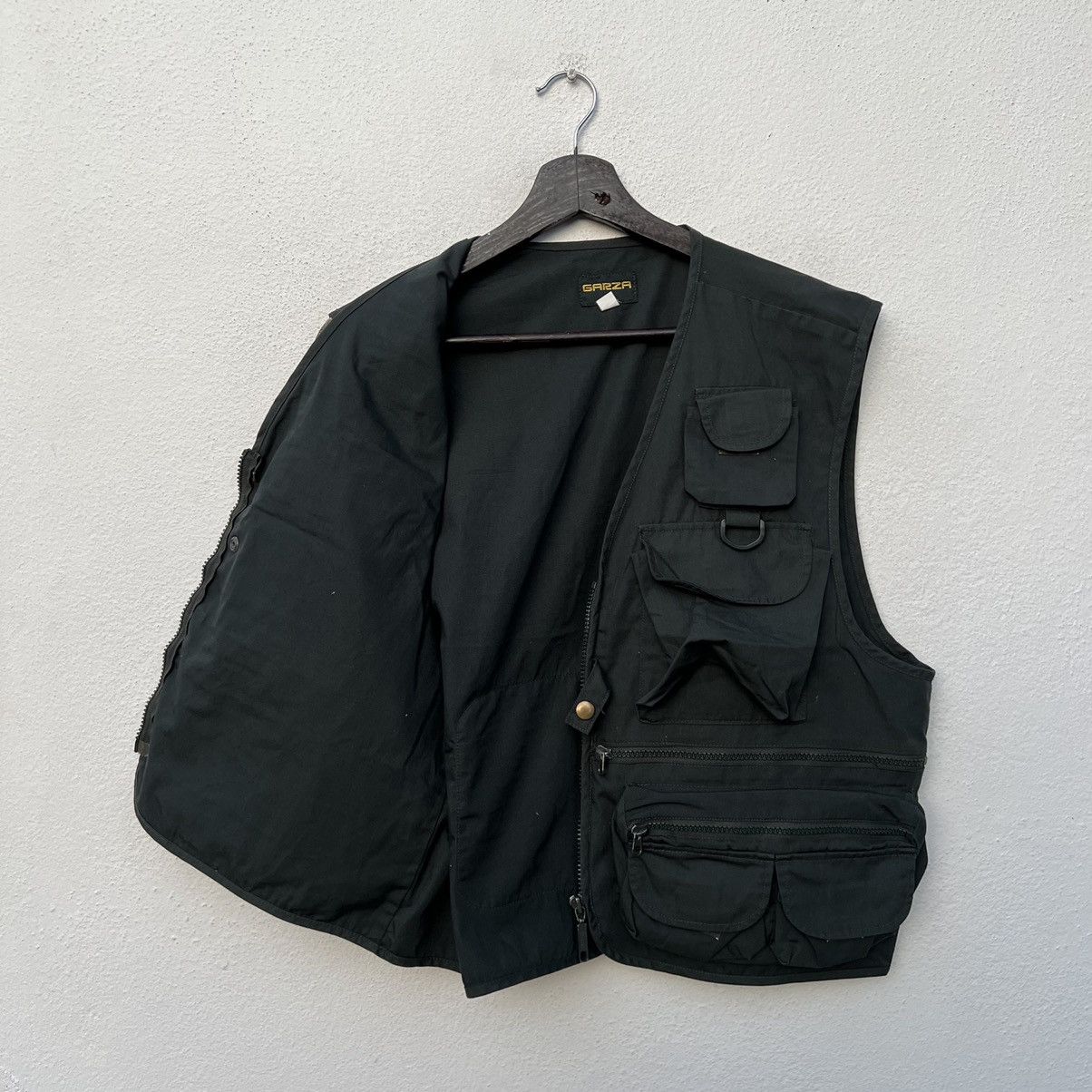 Japanese Brand VINTAGE UTILITY MULTI POCKET VEST GARZA RARE DESIGN Size US L / EU 52-54 / 3 - 9 Thumbnail