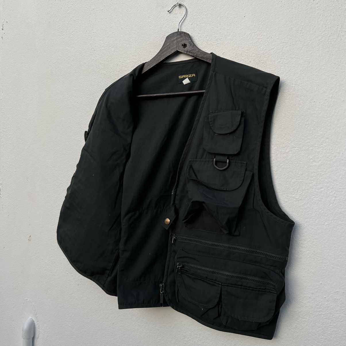 Japanese Brand VINTAGE UTILITY MULTI POCKET VEST GARZA RARE DESIGN Size US L / EU 52-54 / 3 - 10 Thumbnail