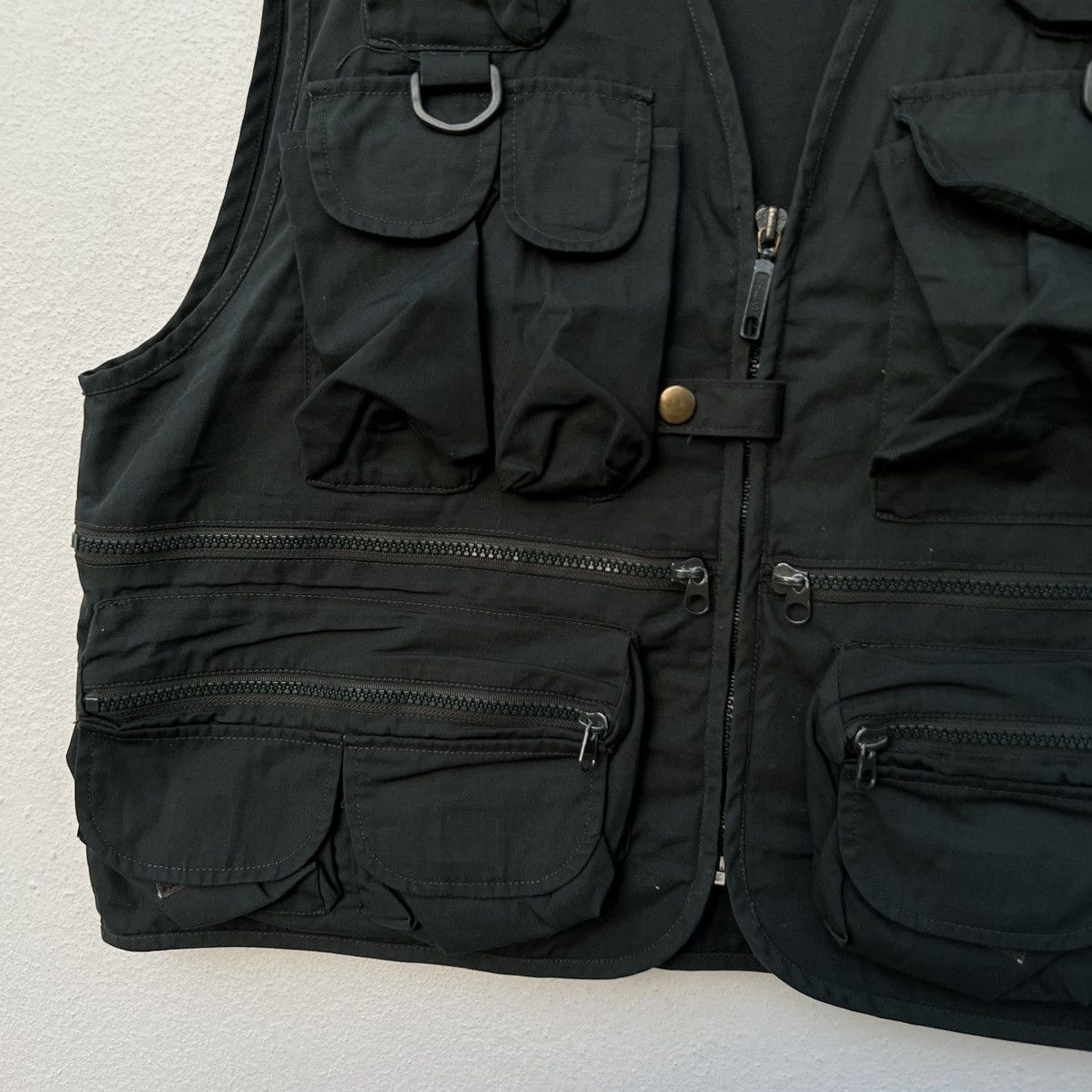 Japanese Brand VINTAGE UTILITY MULTI POCKET VEST GARZA RARE DESIGN Size US L / EU 52-54 / 3 - 4 Thumbnail