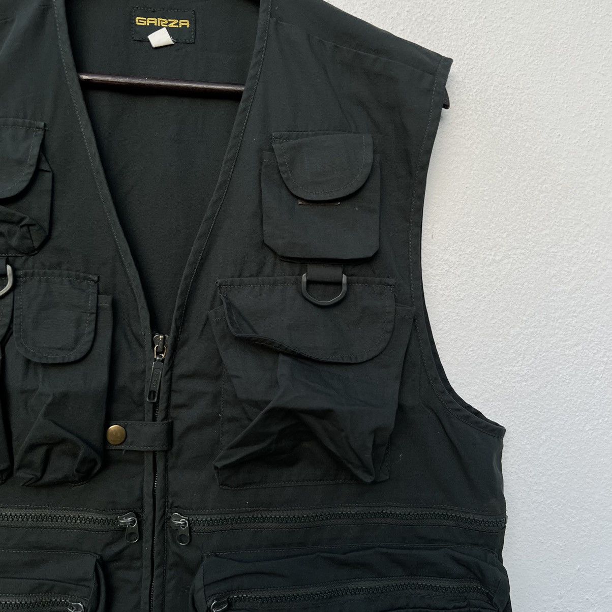 Japanese Brand VINTAGE UTILITY MULTI POCKET VEST GARZA RARE DESIGN Size US L / EU 52-54 / 3 - 3 Thumbnail