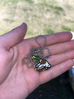 Human Made NIGO Duck animal logo charm necklace