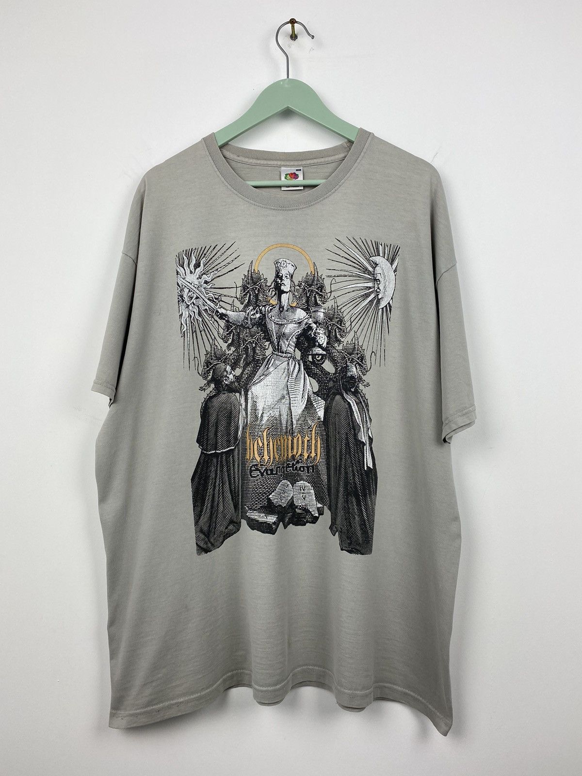 Band Tees Vintage Behemoth Evangelion T Shirt Tee like Burzum Mayhem Size US XXL / EU 58 / 5 - 1 Thumbnail