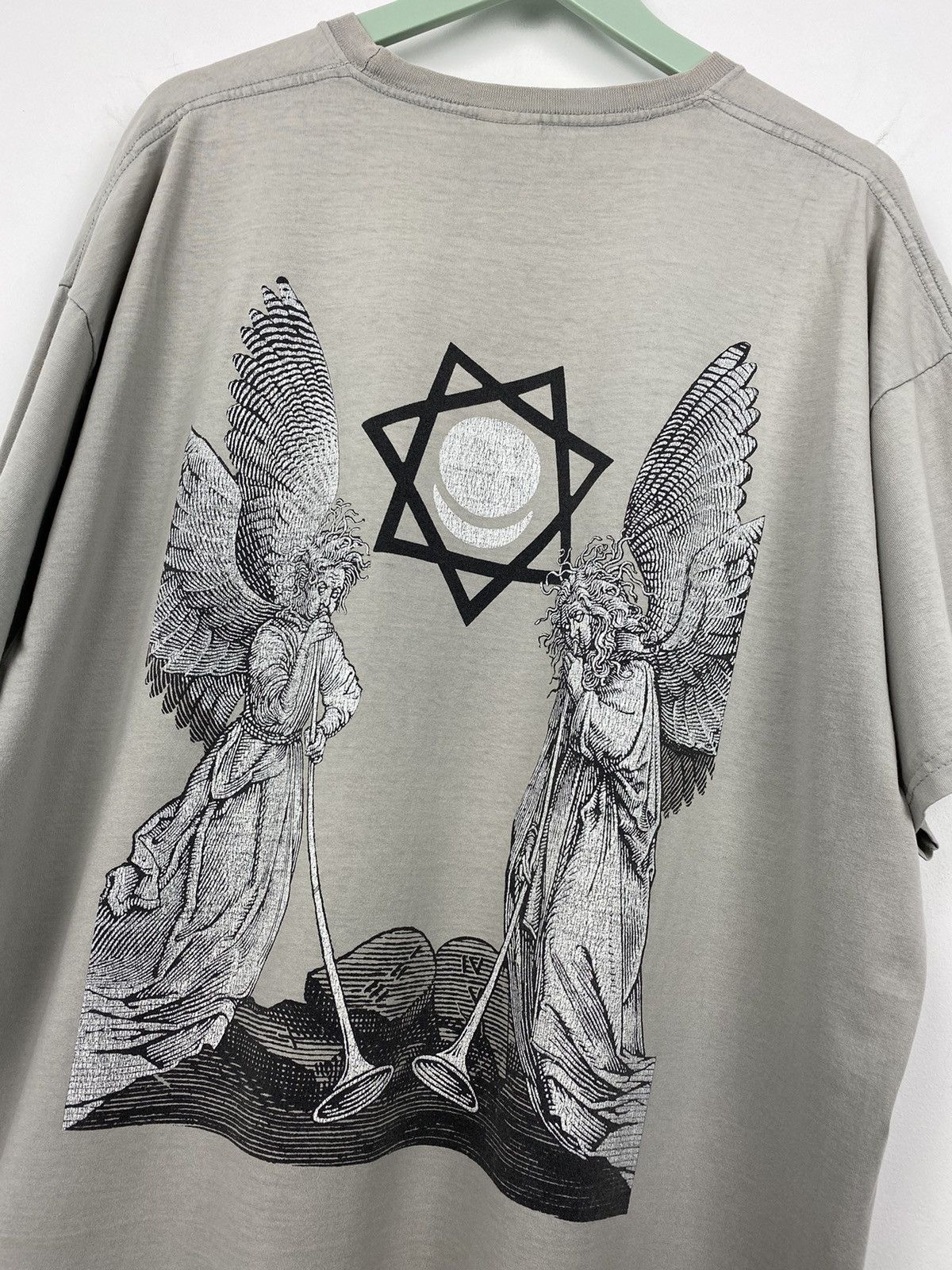 Band Tees Vintage Behemoth Evangelion T Shirt Tee like Burzum Mayhem Size US XXL / EU 58 / 5 - 12 Thumbnail