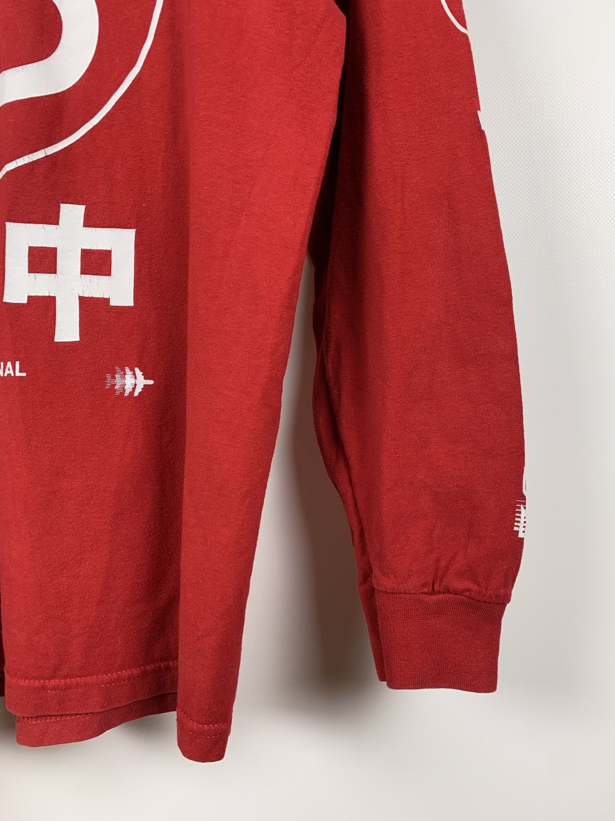 Stussy Vintage Stussy Red Long Sleeve T-Shirt Size US M / EU 48-50 / 2 - 10 Thumbnail