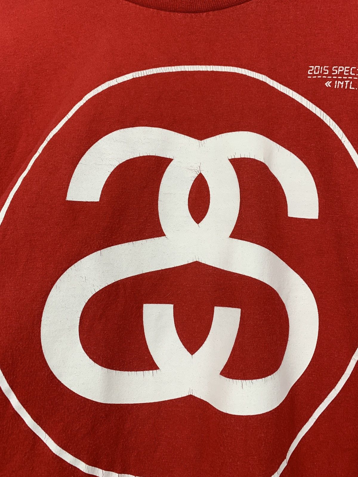Stussy Vintage Stussy Red Long Sleeve T-Shirt Size US M / EU 48-50 / 2 - 13 Thumbnail