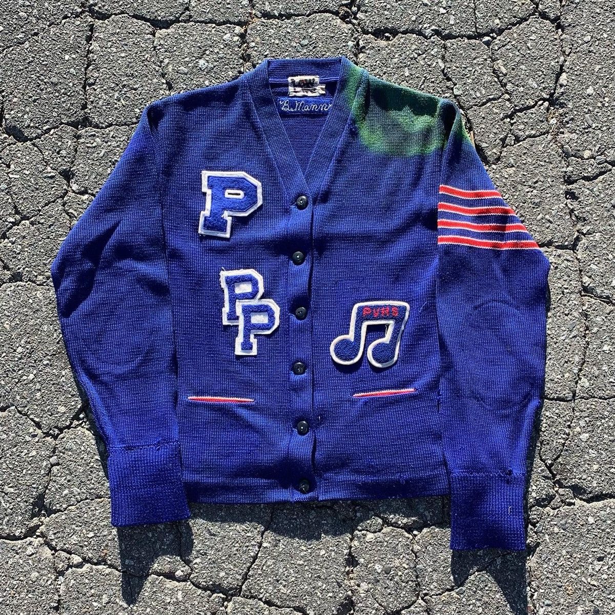 Vintage Custom Vintage Marching Band Cardigan | Grailed