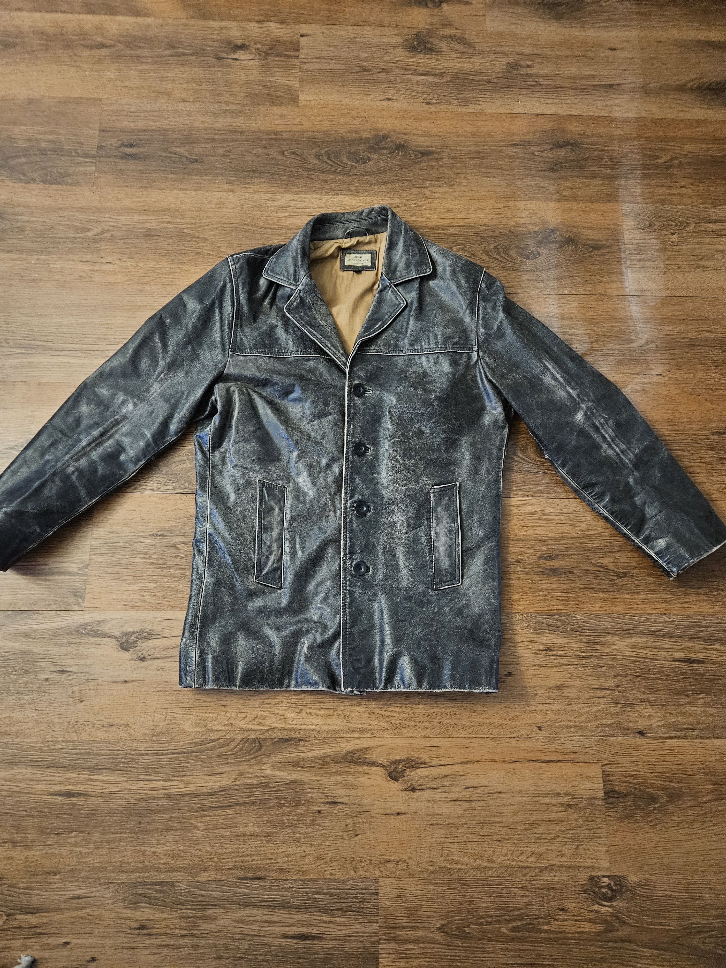 Jack & Jones VINTAGE LEATHER JACKET Jack Jones | Grailed