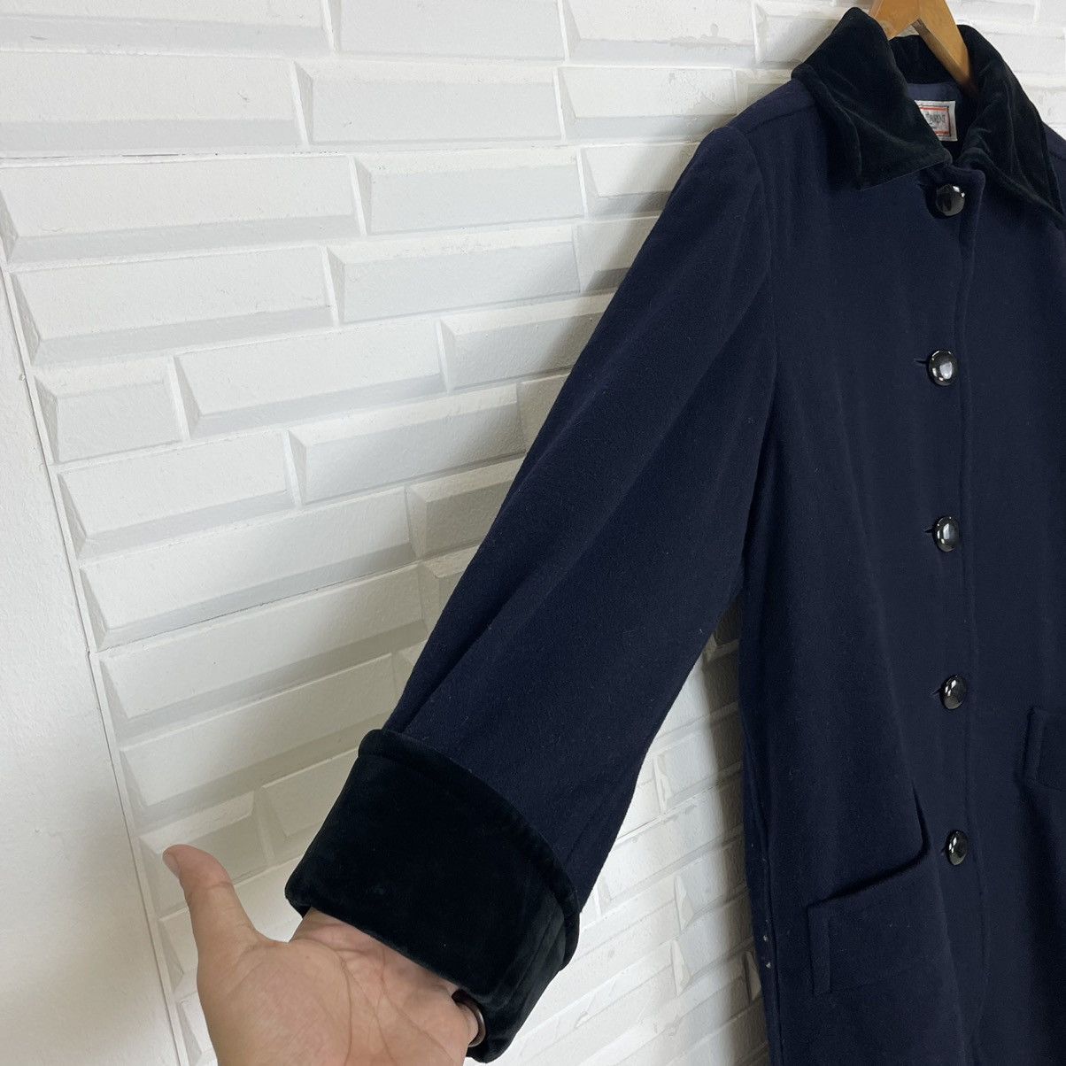 Yves Saint Laurent YSL Diffusion Femme Long Wool Coat Size M / US 6-8 / IT 42-44 - 7 Thumbnail