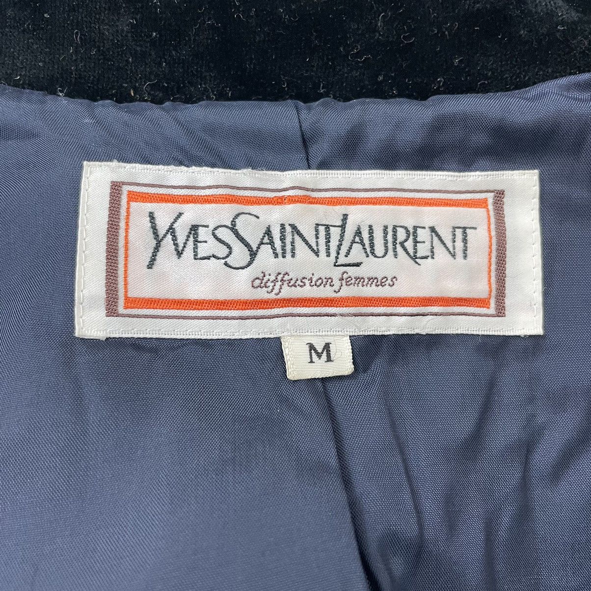 Yves Saint Laurent YSL Diffusion Femme Long Wool Coat Size M / US 6-8 / IT 42-44 - 15 Thumbnail