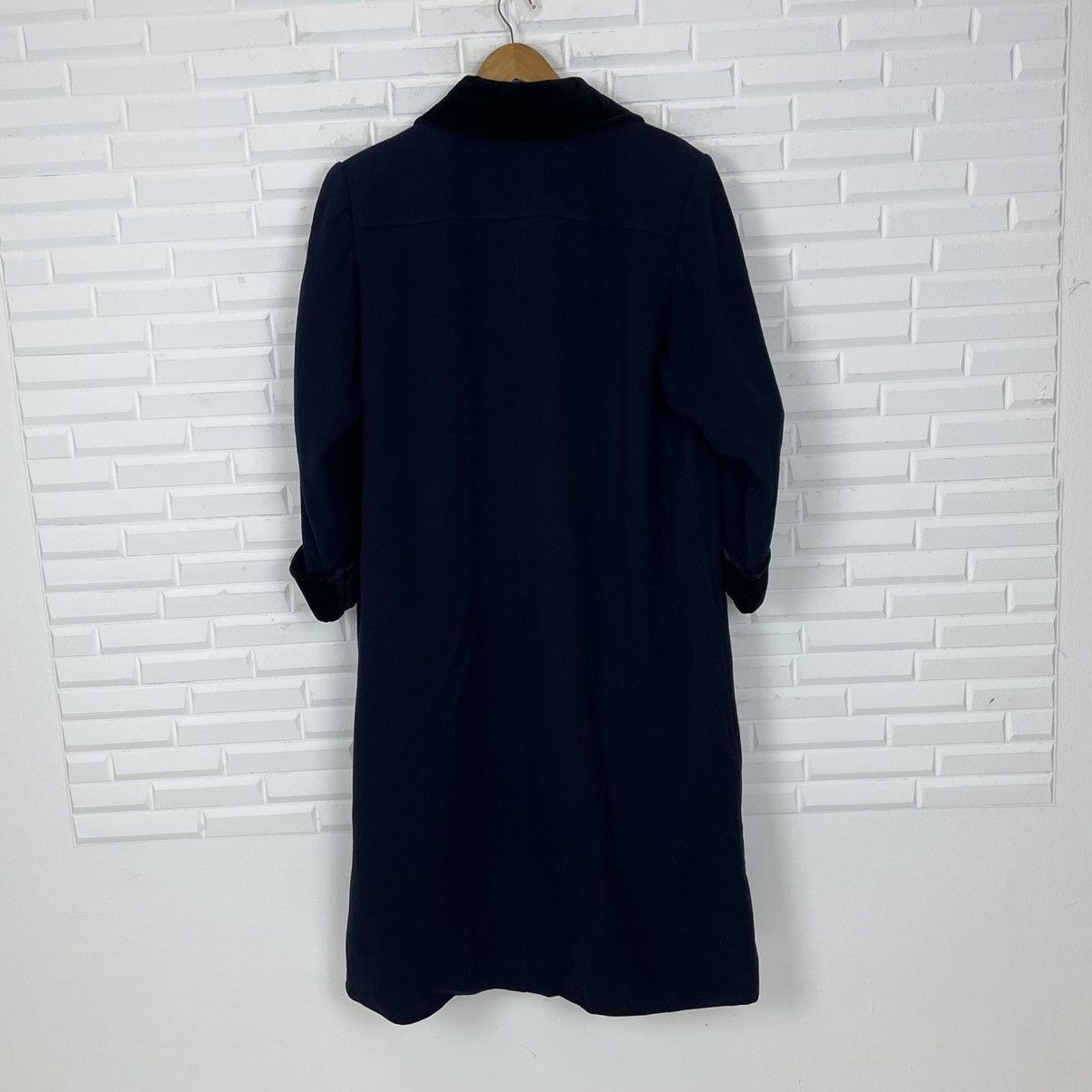 Yves Saint Laurent YSL Diffusion Femme Long Wool Coat Size M / US 6-8 / IT 42-44 - 12 Thumbnail