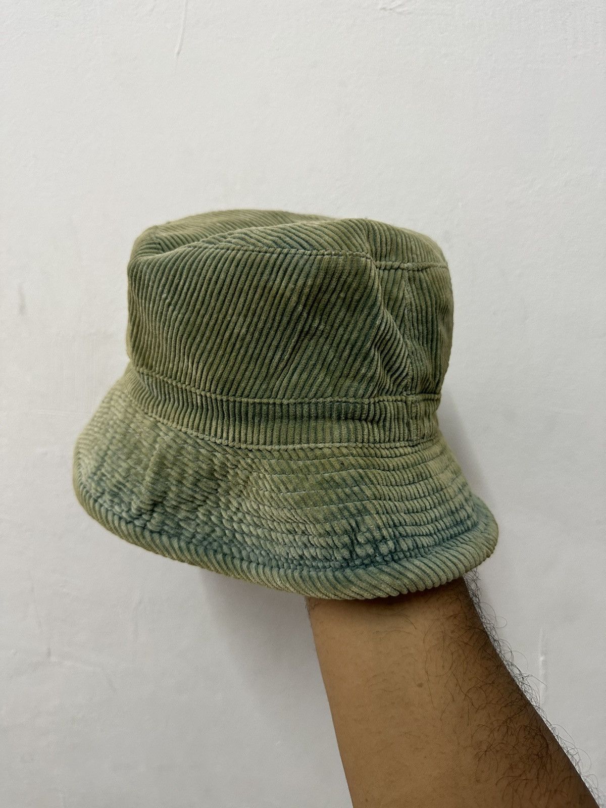 Gap VTG “Cyberpunk" Faded Style Gap Corduroy Bucket Hat Size ONE SIZE - 2 Thumbnail