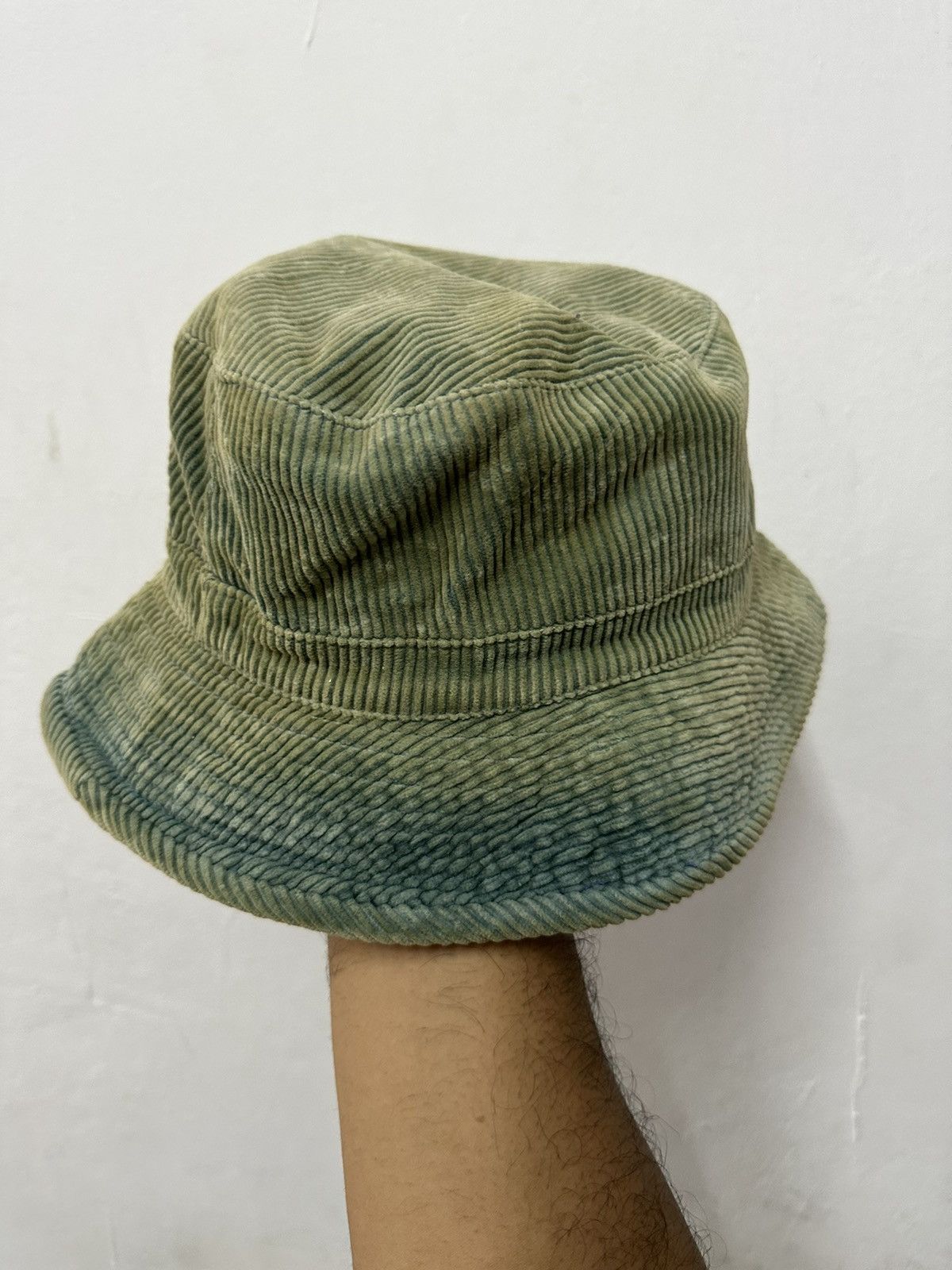 Gap VTG “Cyberpunk" Faded Style Gap Corduroy Bucket Hat Size ONE SIZE - 4 Thumbnail