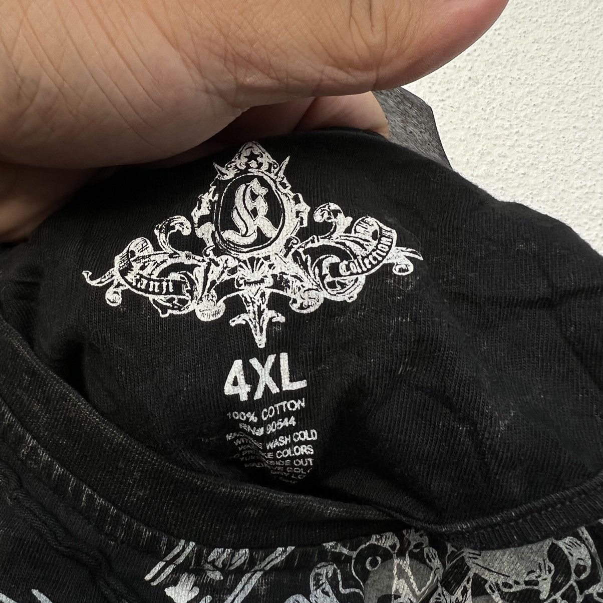 Japanese Brand RARE TEE BIG LOGO BIG SIZE INSPIRED BY CHROME HEARTS STYLE Size US XXL / EU 58 / 5 - 10 Thumbnail