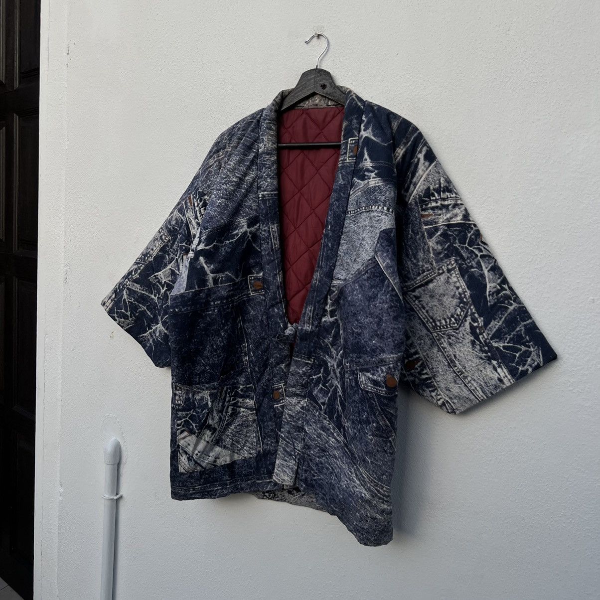 Japanese Brand VINTAGE KIMONO JAPAN BIG LOGO AMERICAN FOOTBALL Size US M / EU 48-50 / 2 - 3 Thumbnail