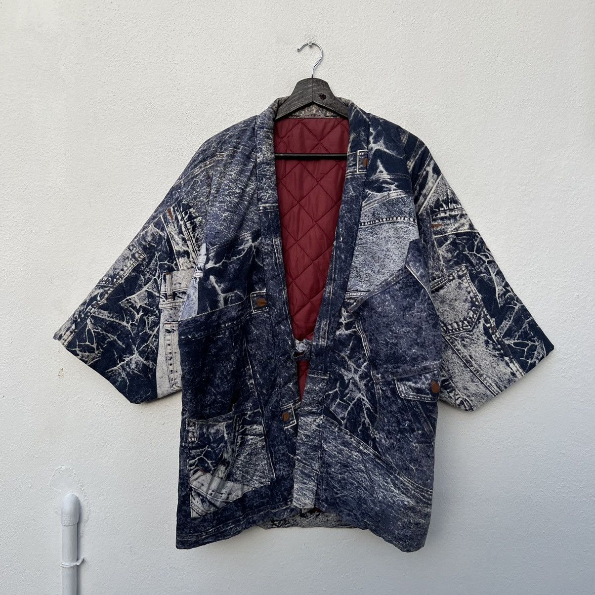 Japanese Brand VINTAGE KIMONO JAPAN BIG LOGO AMERICAN FOOTBALL Size US M / EU 48-50 / 2 - 2 Thumbnail