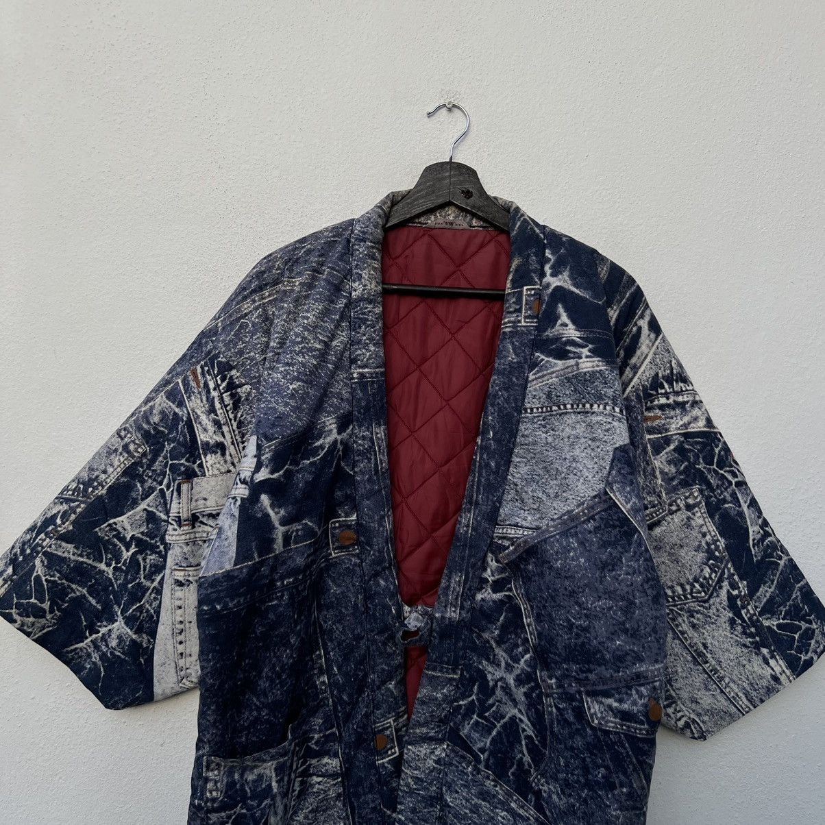 Japanese Brand VINTAGE KIMONO JAPAN BIG LOGO AMERICAN FOOTBALL Size US M / EU 48-50 / 2 - 4 Thumbnail