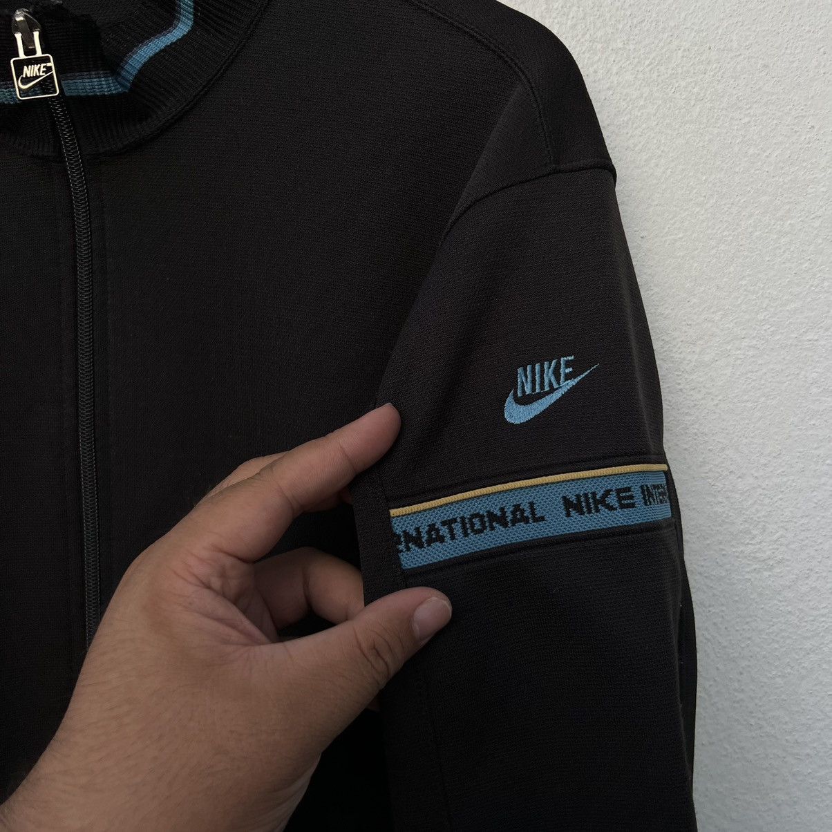 Nike VINTAGE NIKE TRACKTOP JACKET ZIPPER MADE IN JAPAN Size US M / EU 48-50 / 2 - 4 Thumbnail