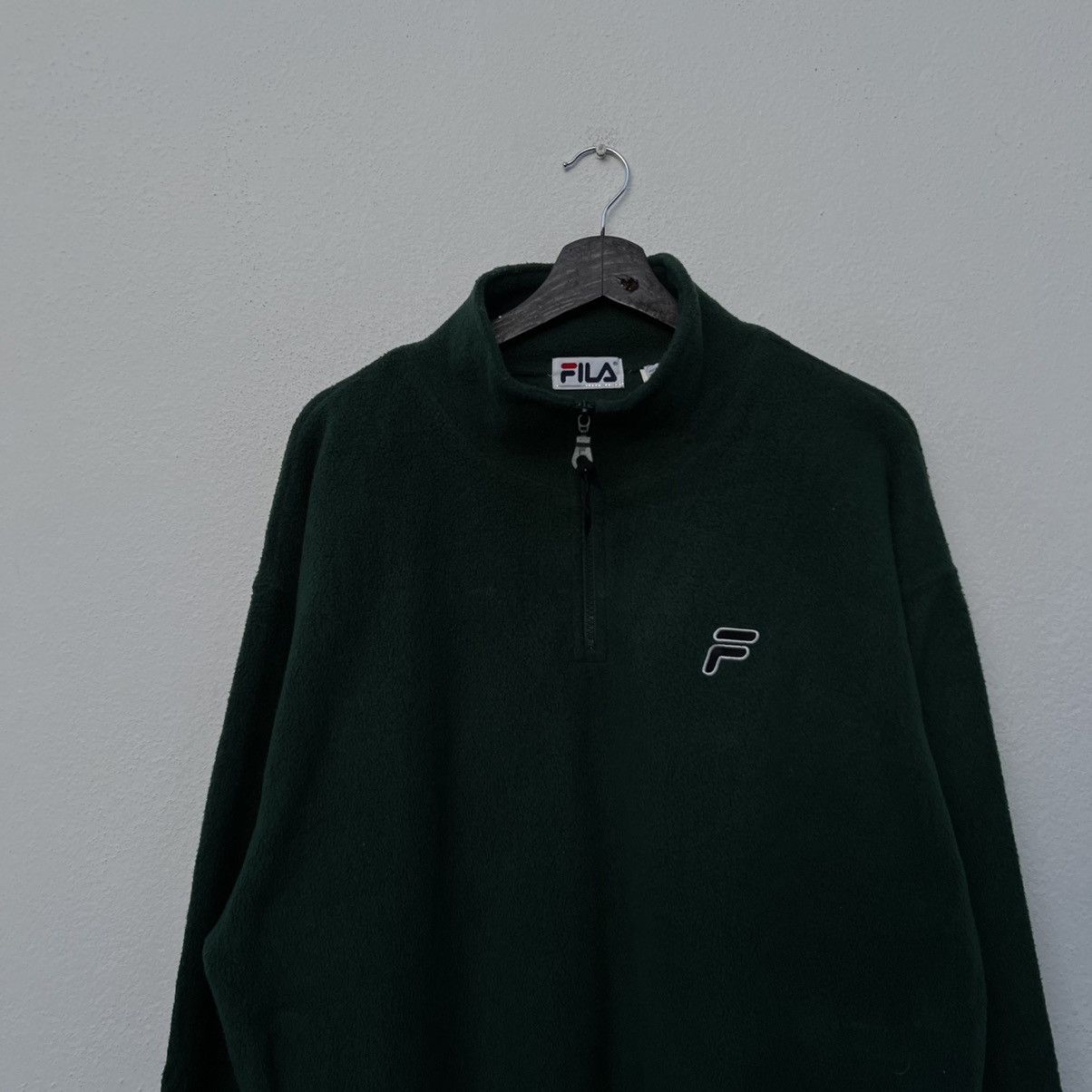 Japanese Brand RARE FLEECE SHERPA JACKET FILA BIG LOGO Size US M / EU 48-50 / 2 - 4 Thumbnail