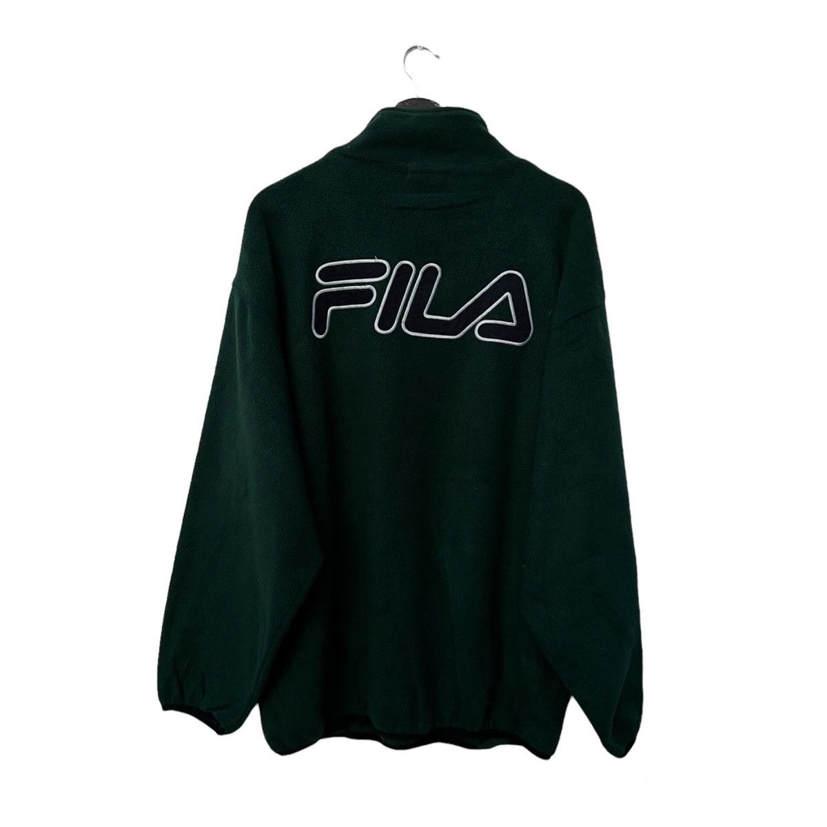Japanese Brand RARE FLEECE SHERPA JACKET FILA BIG LOGO Size US M / EU 48-50 / 2 - 1 Thumbnail