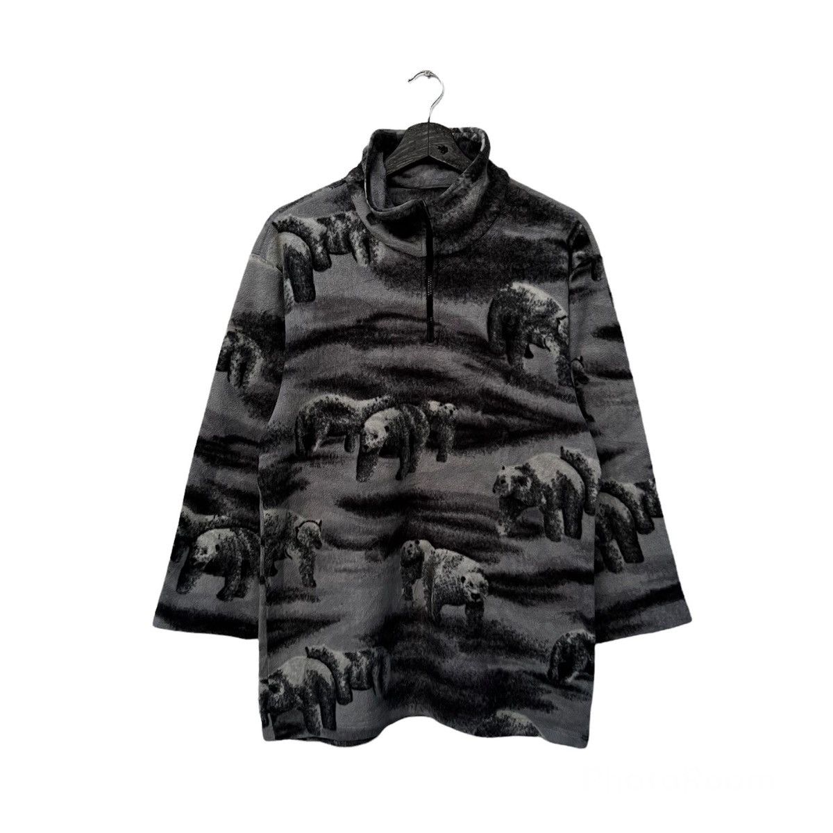 Japanese Brand RARE FLEECE JACKET RICHNER NAVAJO DESIGN FULL PRINT Size US S / EU 44-46 / 1 - 1 Thumbnail