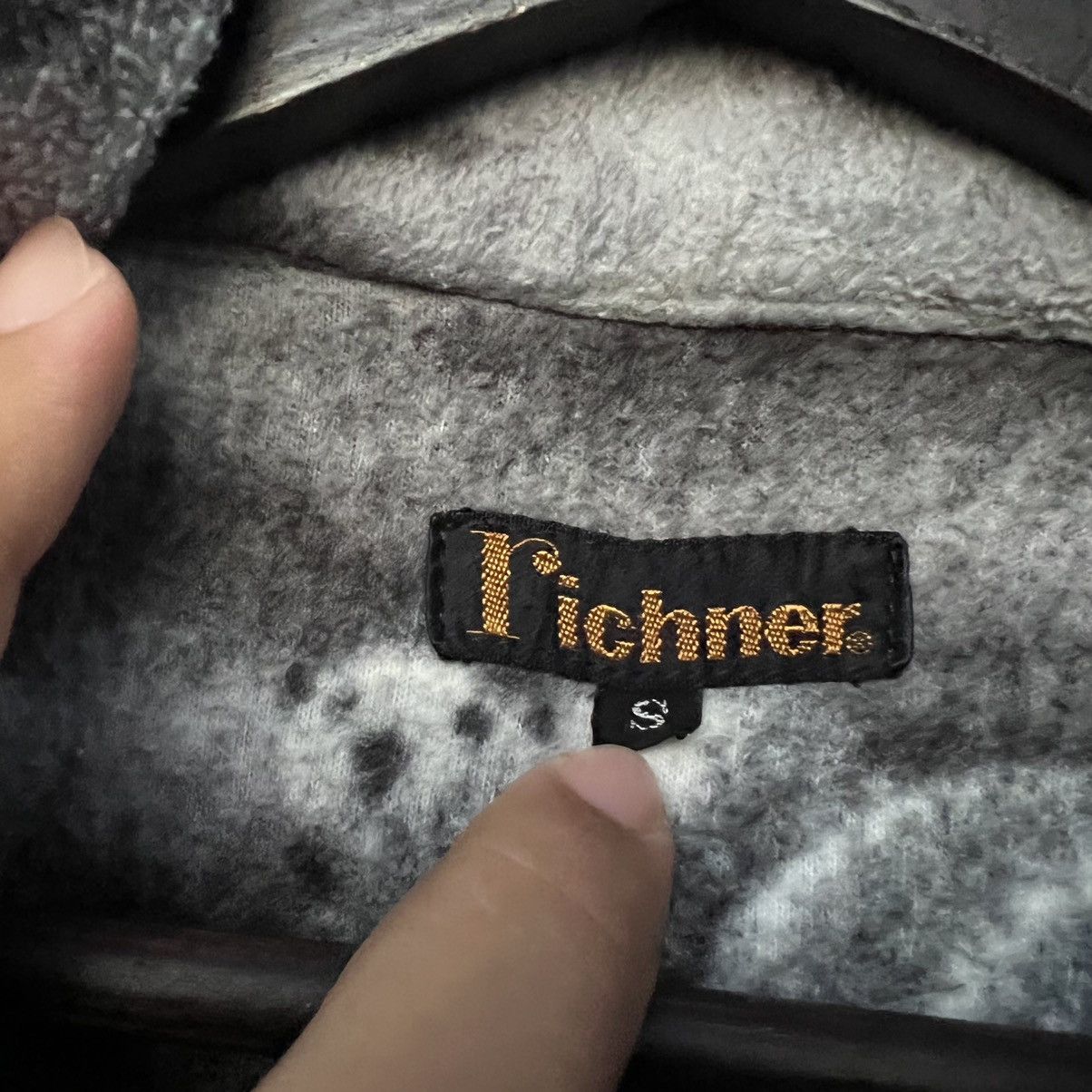 Japanese Brand RARE FLEECE JACKET RICHNER NAVAJO DESIGN FULL PRINT Size US S / EU 44-46 / 1 - 9 Thumbnail