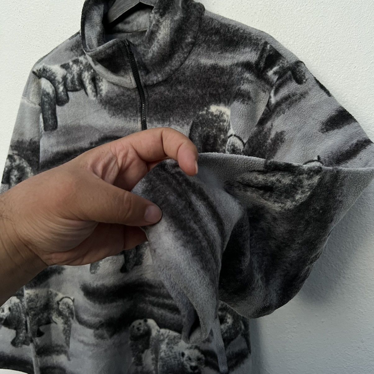Japanese Brand RARE FLEECE JACKET RICHNER NAVAJO DESIGN FULL PRINT Size US S / EU 44-46 / 1 - 6 Thumbnail