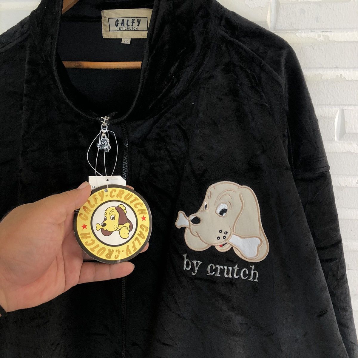 Japanese Brand VINTAGE GALFY NEW WITH TAG BIG SIZE BIG LOGO JACKET Size US XXL / EU 58 / 5 - 7 Thumbnail
